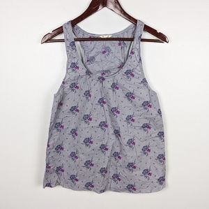 Heritage | Purple Floral Layering Tank size Small